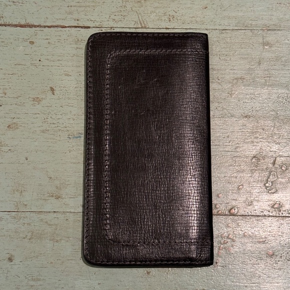 Louis Vuitton Porte Valeurs Cartes Brazza Black Pebbled Leather Wallet - Picture 8 of 11